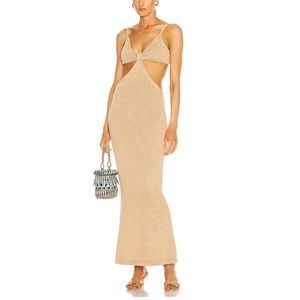 Cult Gaia Serita Knit Dress - Sand